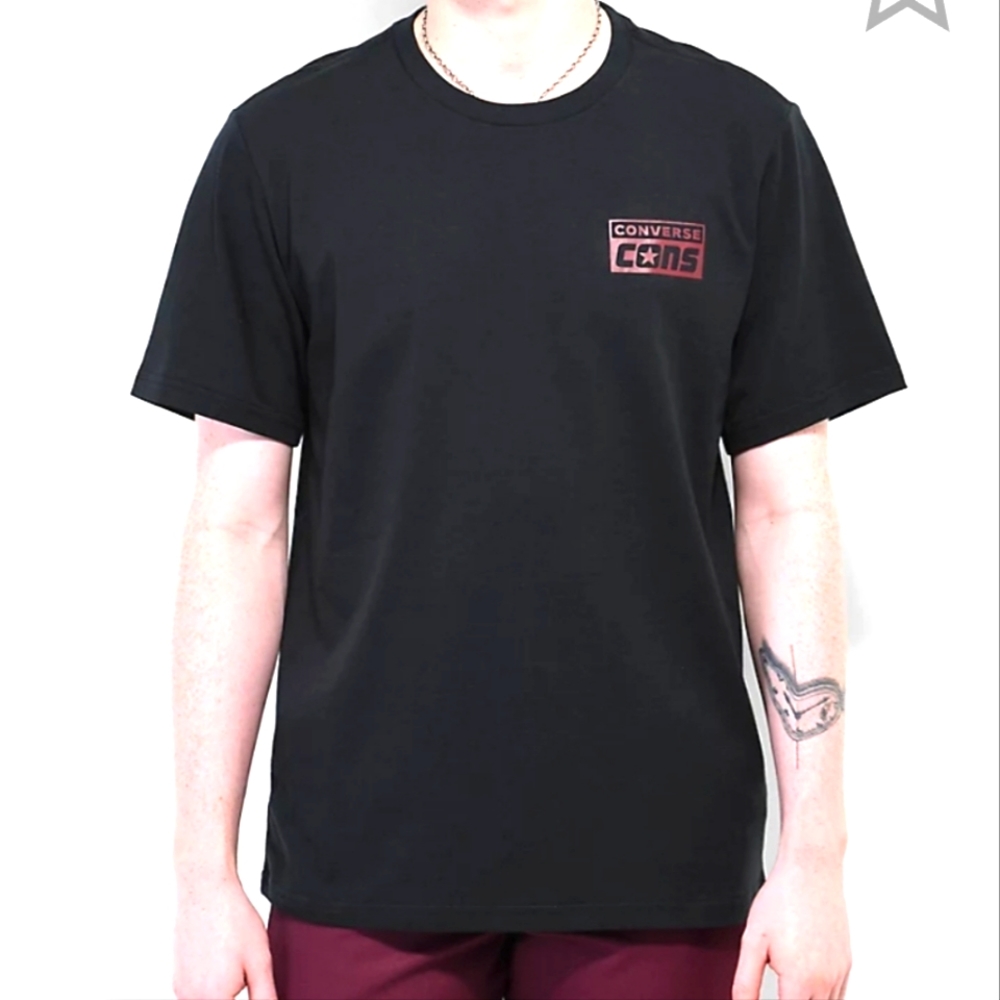 Converse Razor Wire Black T-Shirt - Picture 2 of 3
